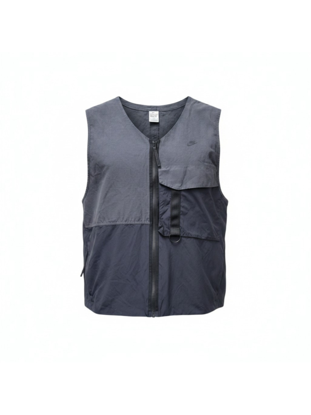 Nike Tech Pack Men's Unlined Full-Zip Zip-Pockets Vest Black DM5534-060 Size XL